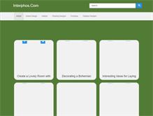 Tablet Screenshot of interphos.com